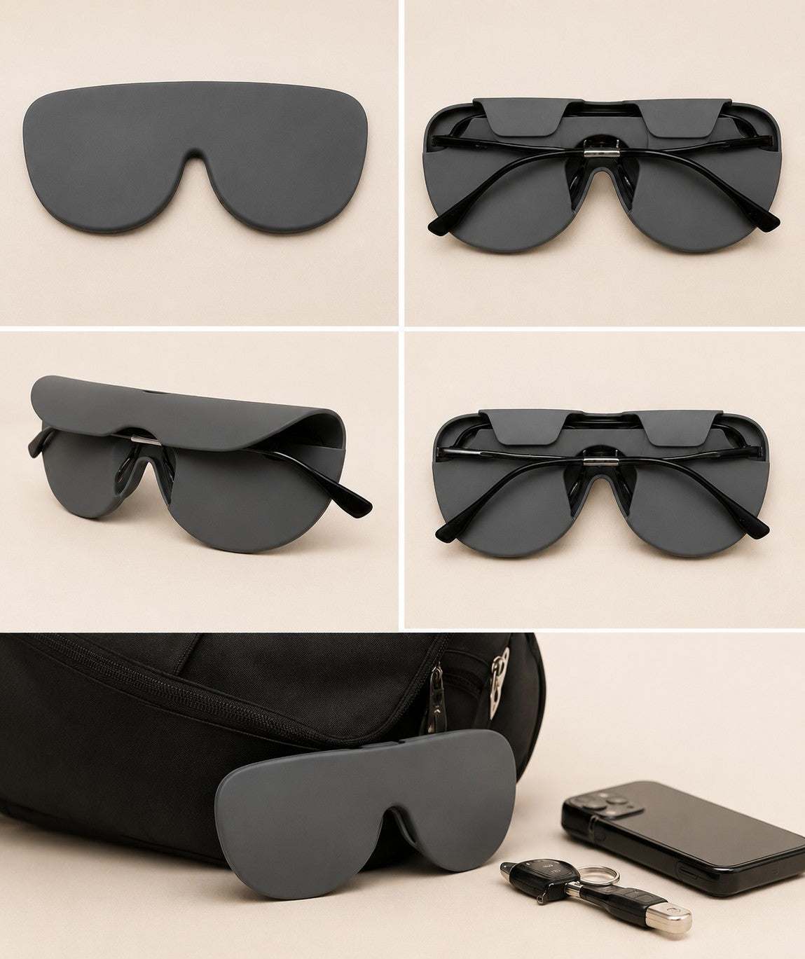 Silicon Glass Lens Protective Cover, Suitable For Glass Lens Protection & Storage Grey-4