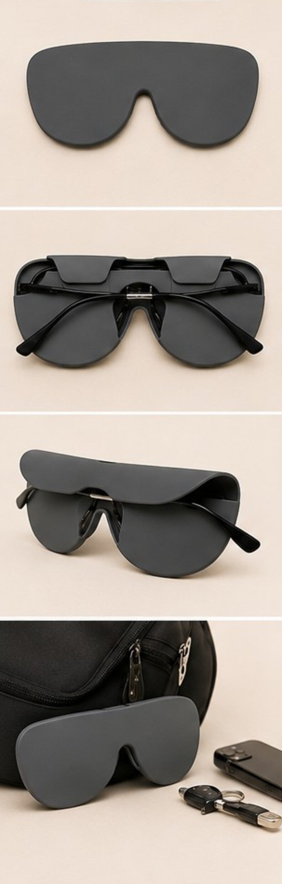 Silicon Glass Lens Protective Cover, Suitable For Glass Lens Protection & Storage Grey-9