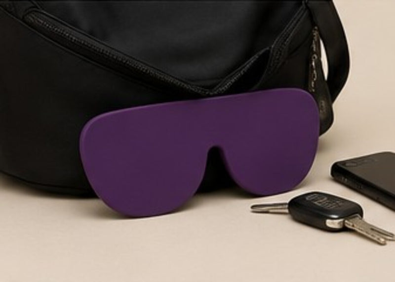 Silicon Glass Lens Protective Cover, Suitable For Glass Lens Protection & Storage Purple-4