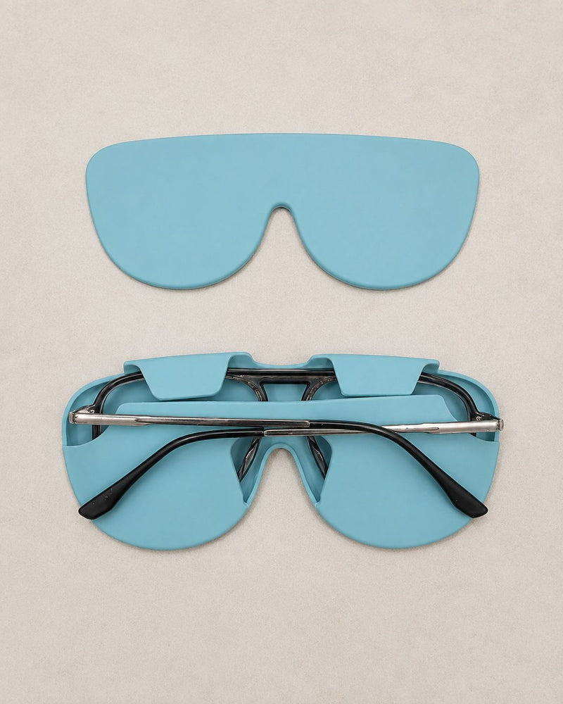 Silicon Glass Lens Protective Cover, Suitable For Glass Lens Protection & Storage Light Blue-1