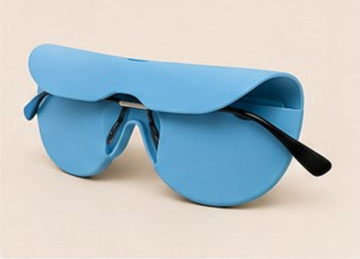 Silicon Glass Lens Protective Cover, Suitable For Glass Lens Protection & Storage Light Blue-5