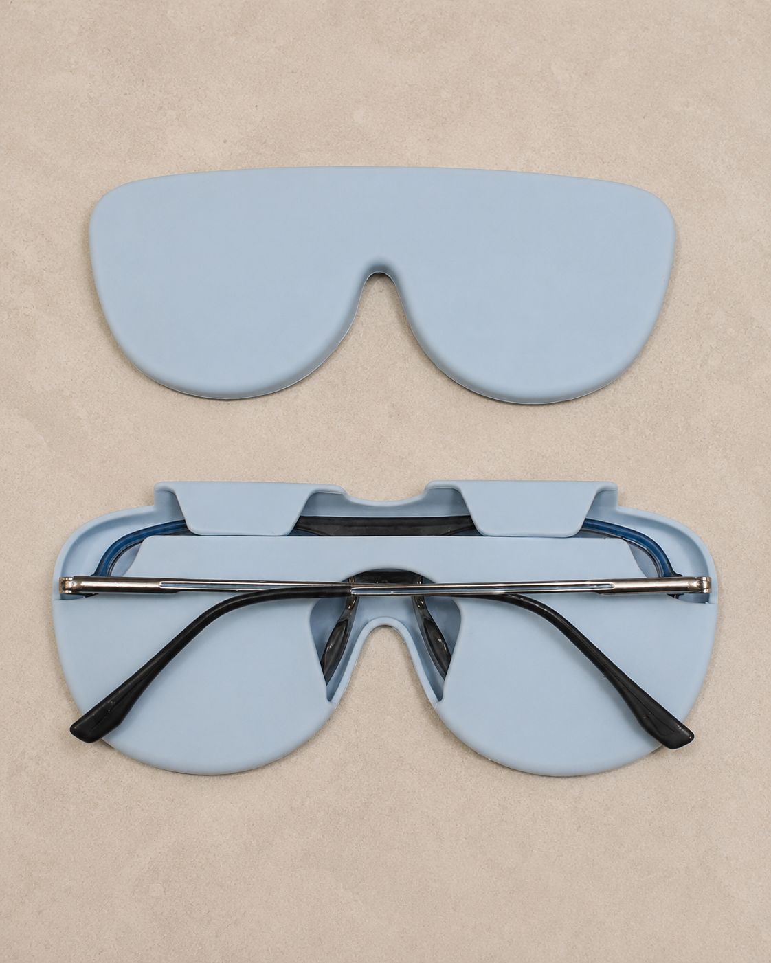 Silicon Glass Lens Protective Cover, Suitable For Glass Lens Protection & Storage Light Blue-9
