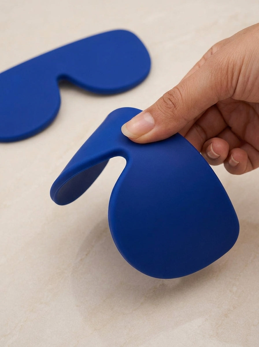 Silicon Glass Lens Protective Cover, Suitable For Glass Lens Protection & Storage Dark Blue-10
