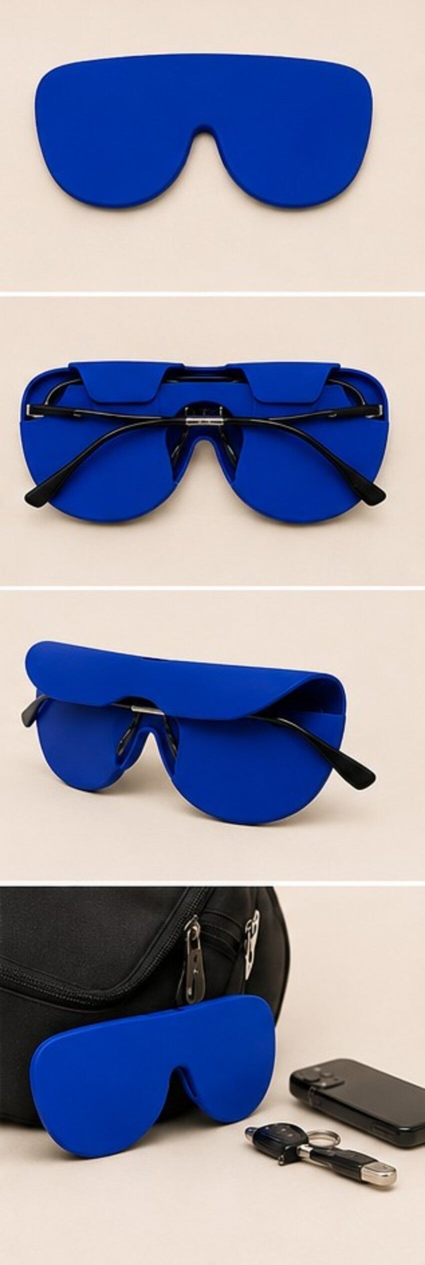 Silicon Glass Lens Protective Cover, Suitable For Glass Lens Protection & Storage Dark Blue-6