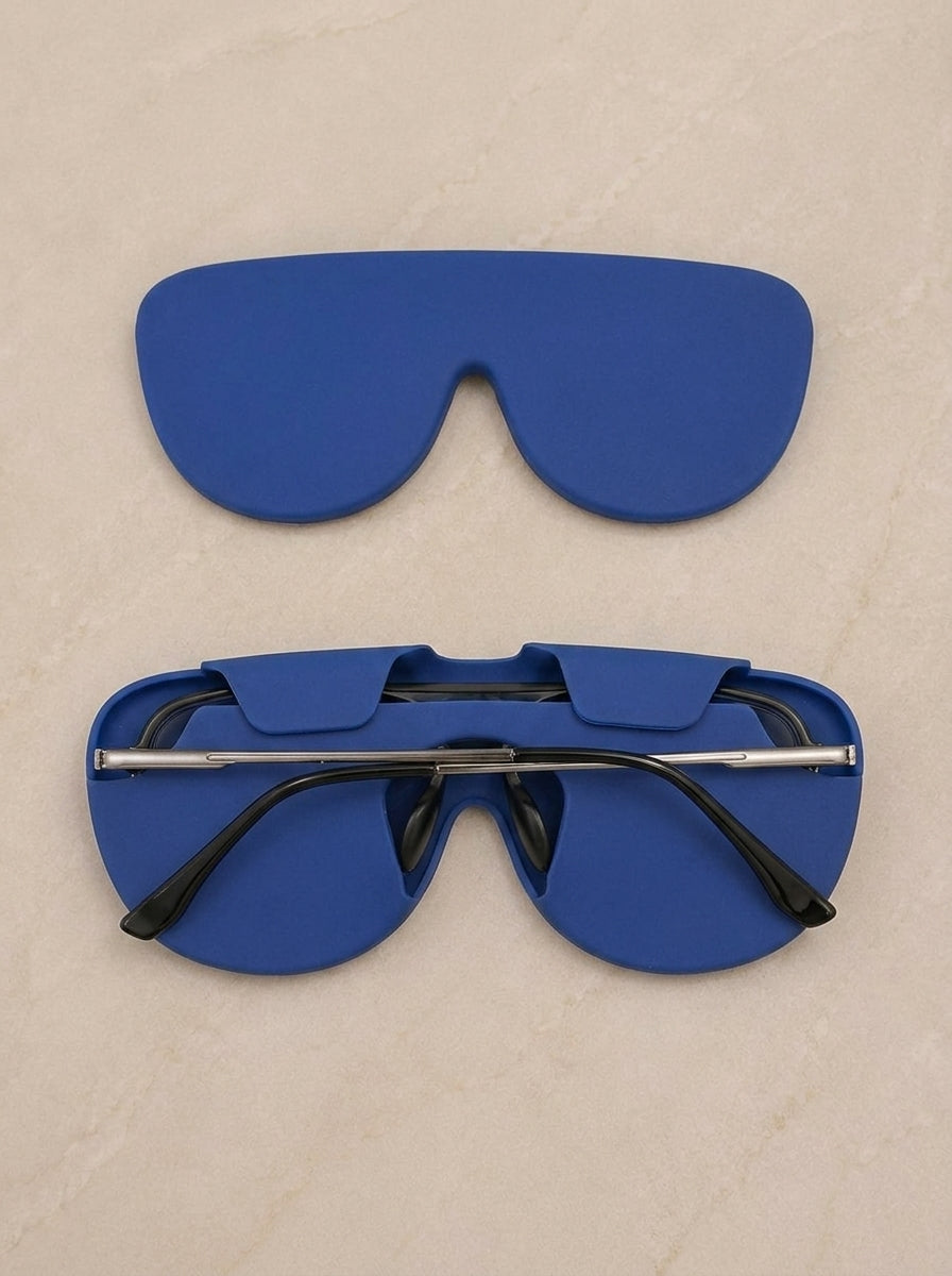 Silicon Glass Lens Protective Cover, Suitable For Glass Lens Protection & Storage Dark Blue-1