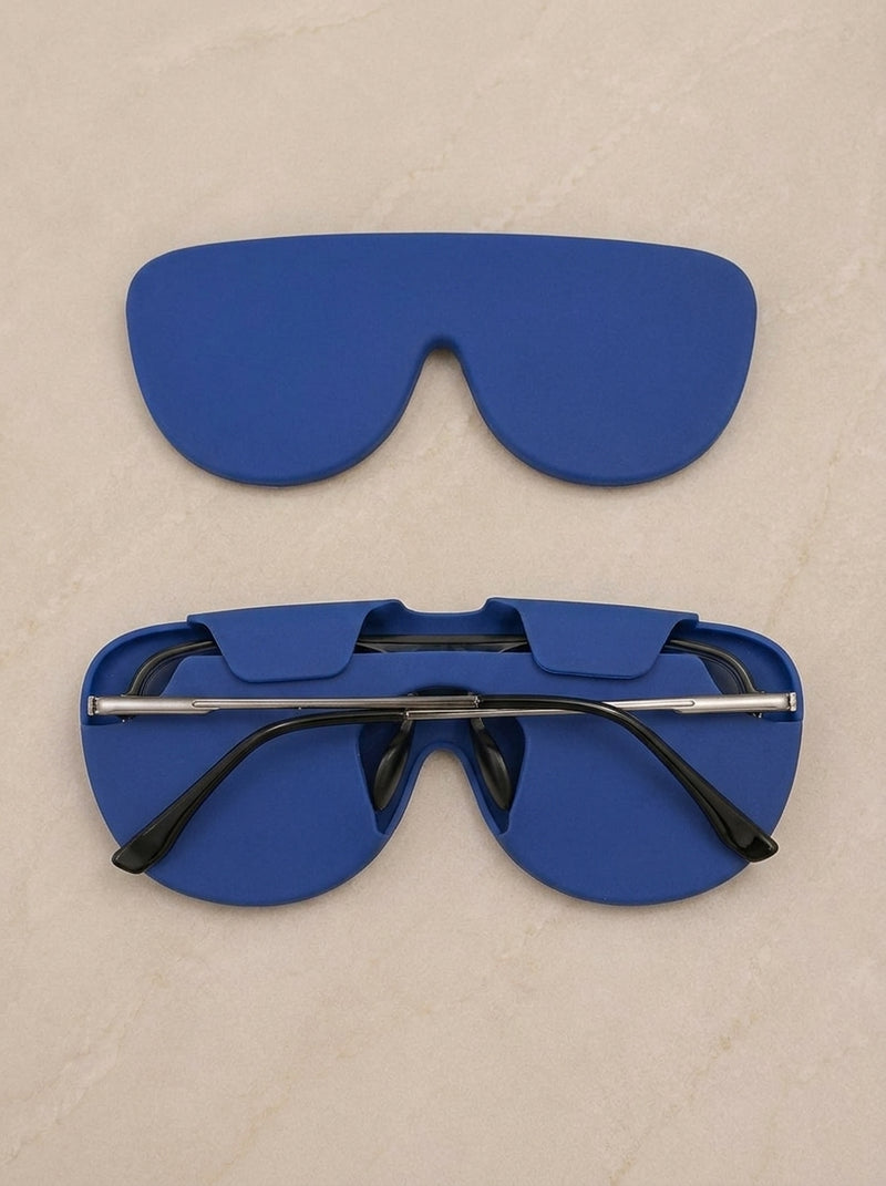 Silicon Glass Lens Protective Cover, Suitable For Glass Lens Protection & Storage Dark Blue-1