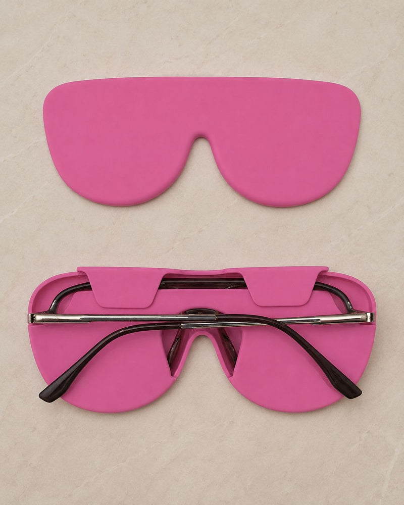 Silicon Glass Lens Protective Cover, Suitable For Glass Lens Protection & Storage Pink-1