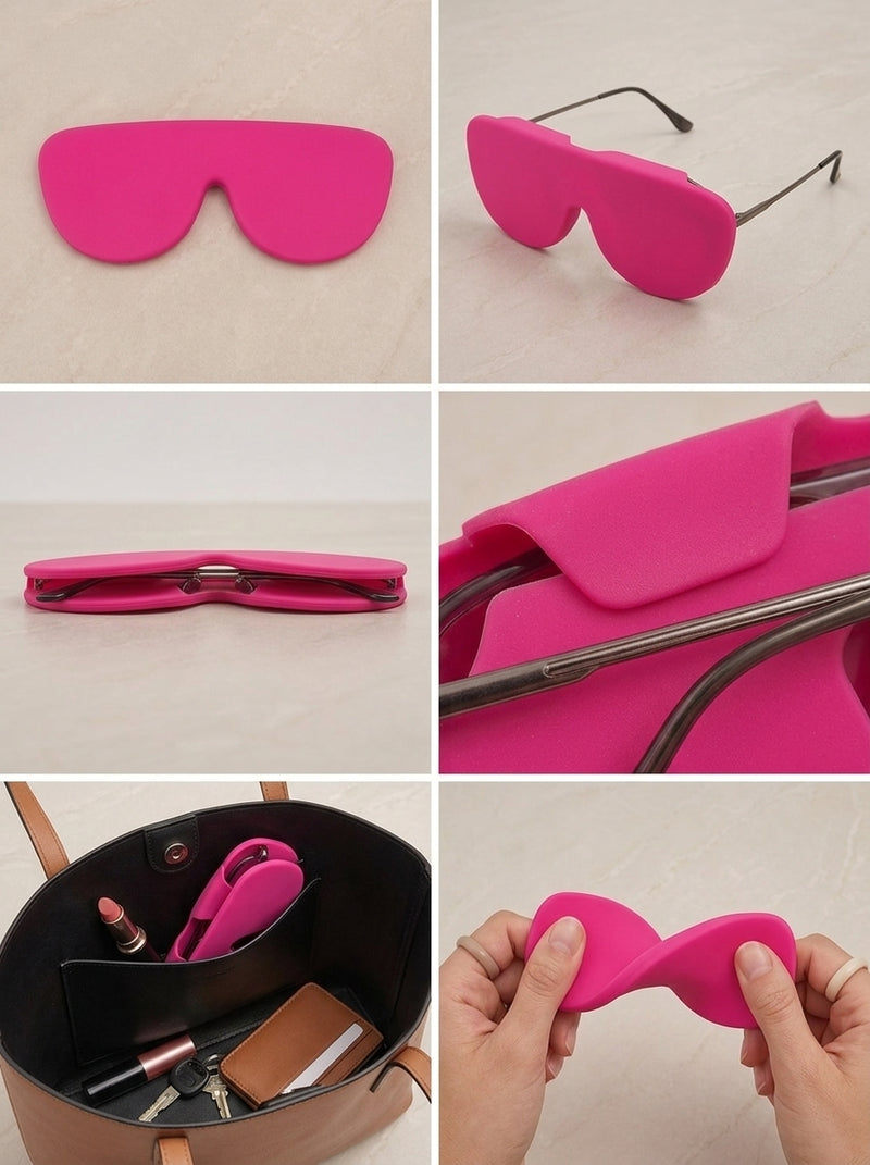 Silicon Glass Lens Protective Cover, Suitable For Glass Lens Protection & Storage Pink-8