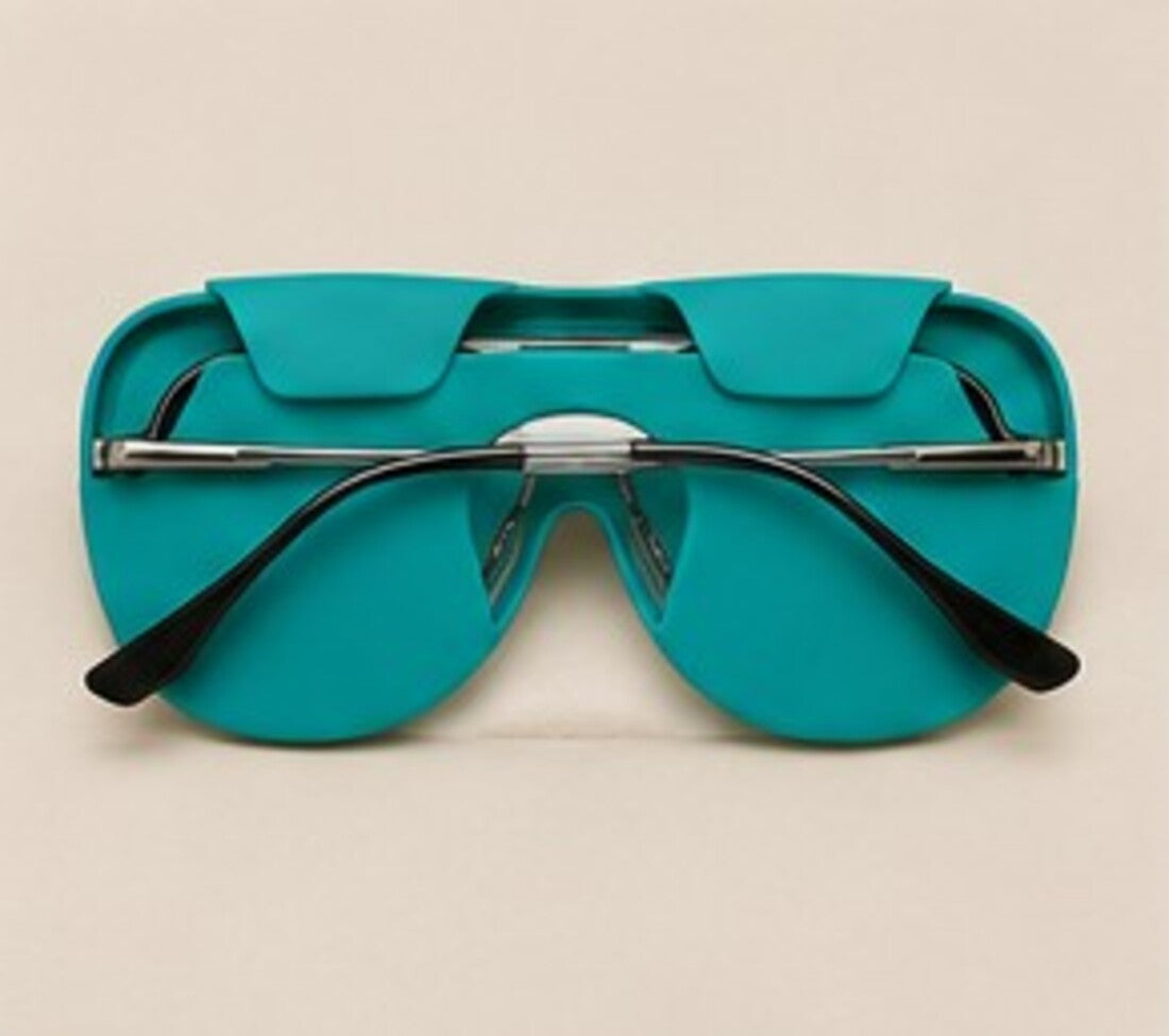 Protective Silicon Glass Lens Cover, Suitable For Glass Lens Protection & Storage Teal-1