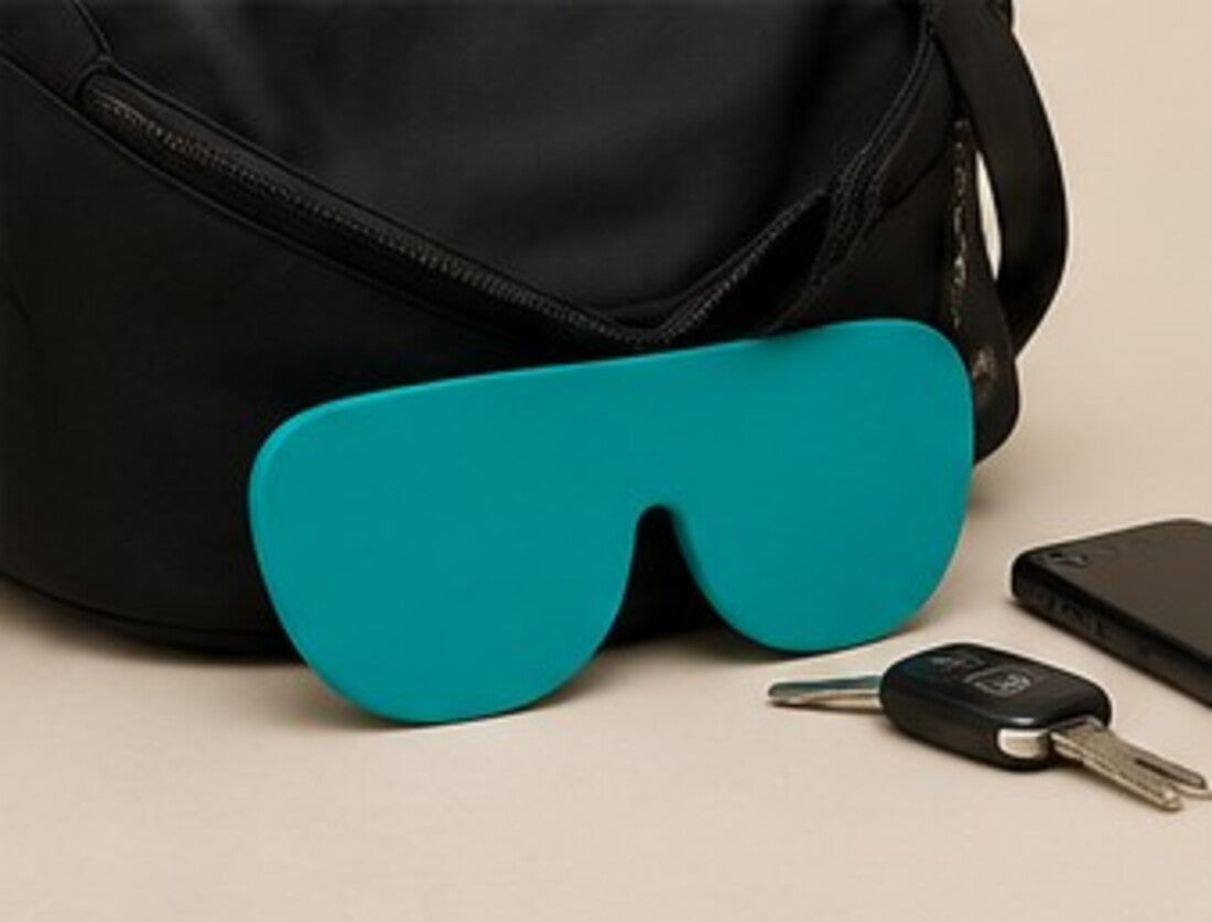 Protective Silicon Glass Lens Cover, Suitable For Glass Lens Protection & Storage Teal-3