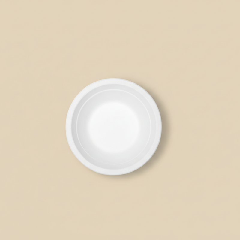Bagasse Disposable Bowls - 12oz (25 Pcs)-2