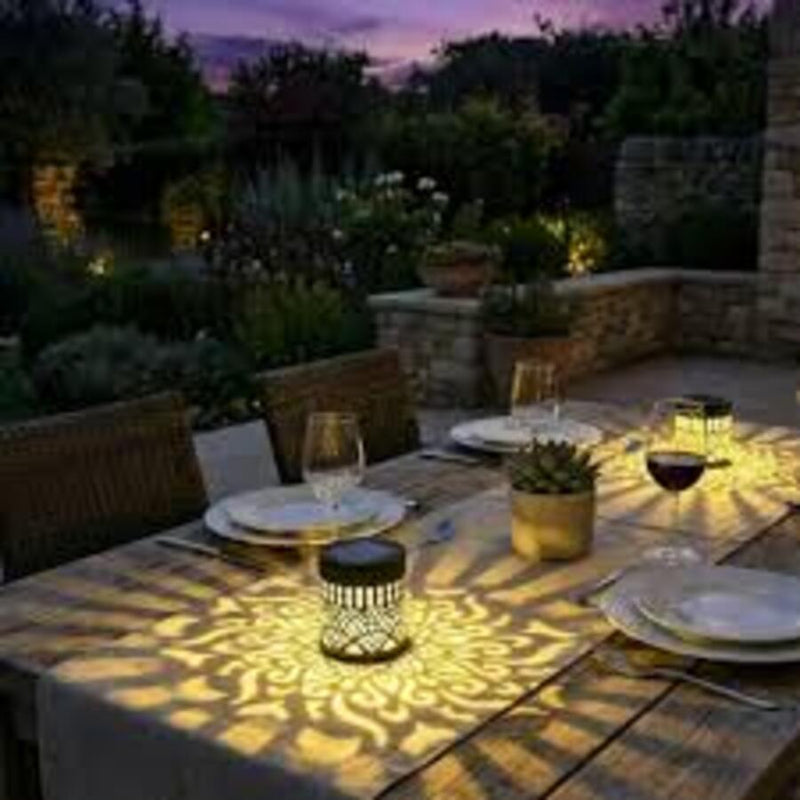 Yellow Colour Solar Mandela Garden Light-4