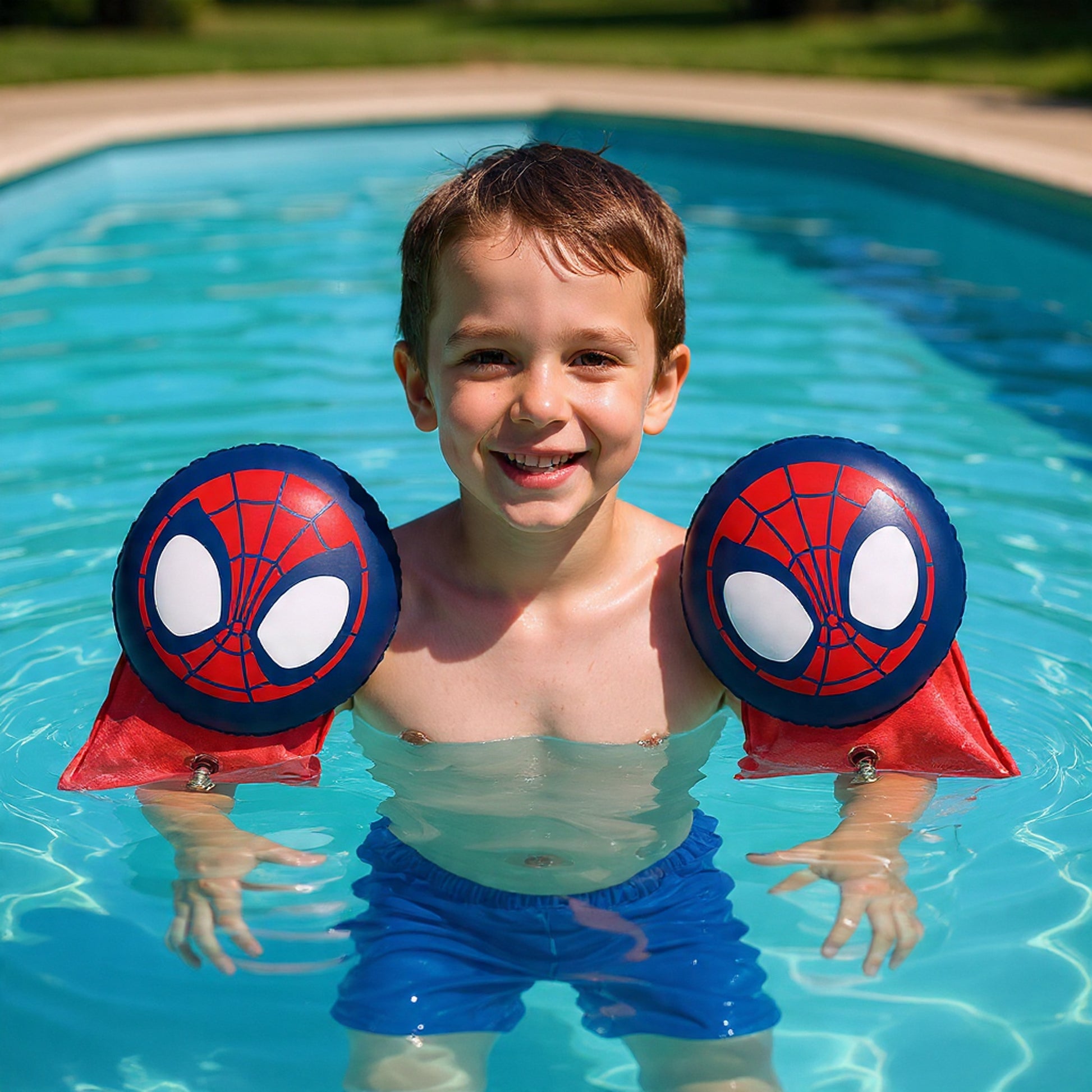 Marvel 3D Arm Badns - Spidey - Packed In Color Box - 15 Cm Wide-2