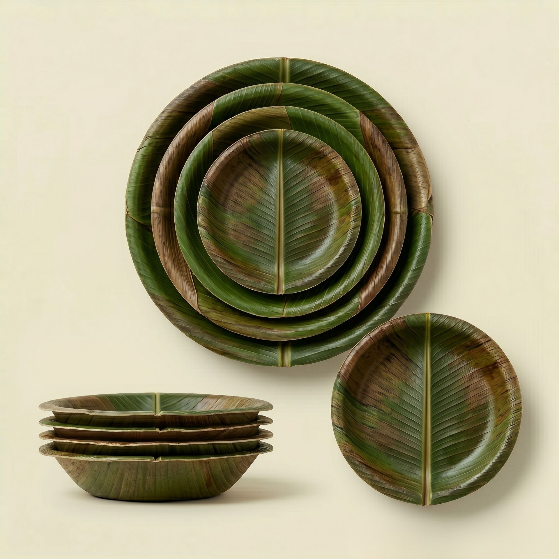 Leaf Disposable Plates