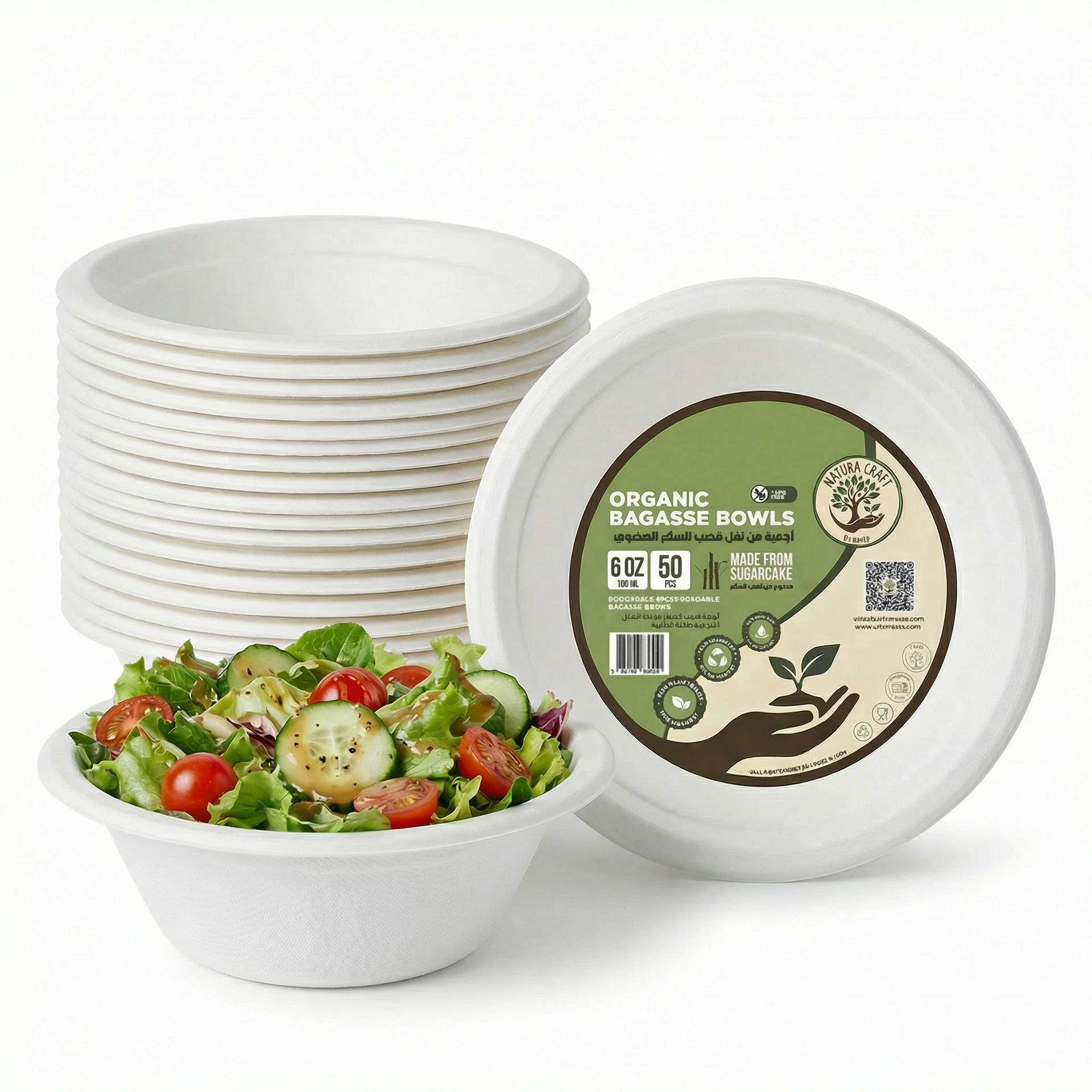 Bagasse Disposable Bowl
