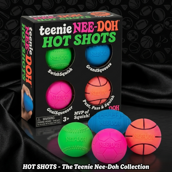 Needoh Hot Shots Teenie  Multi-Pack