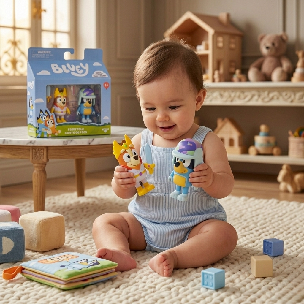 Bluey S12 Figure 2Pack- Fairy Tale
