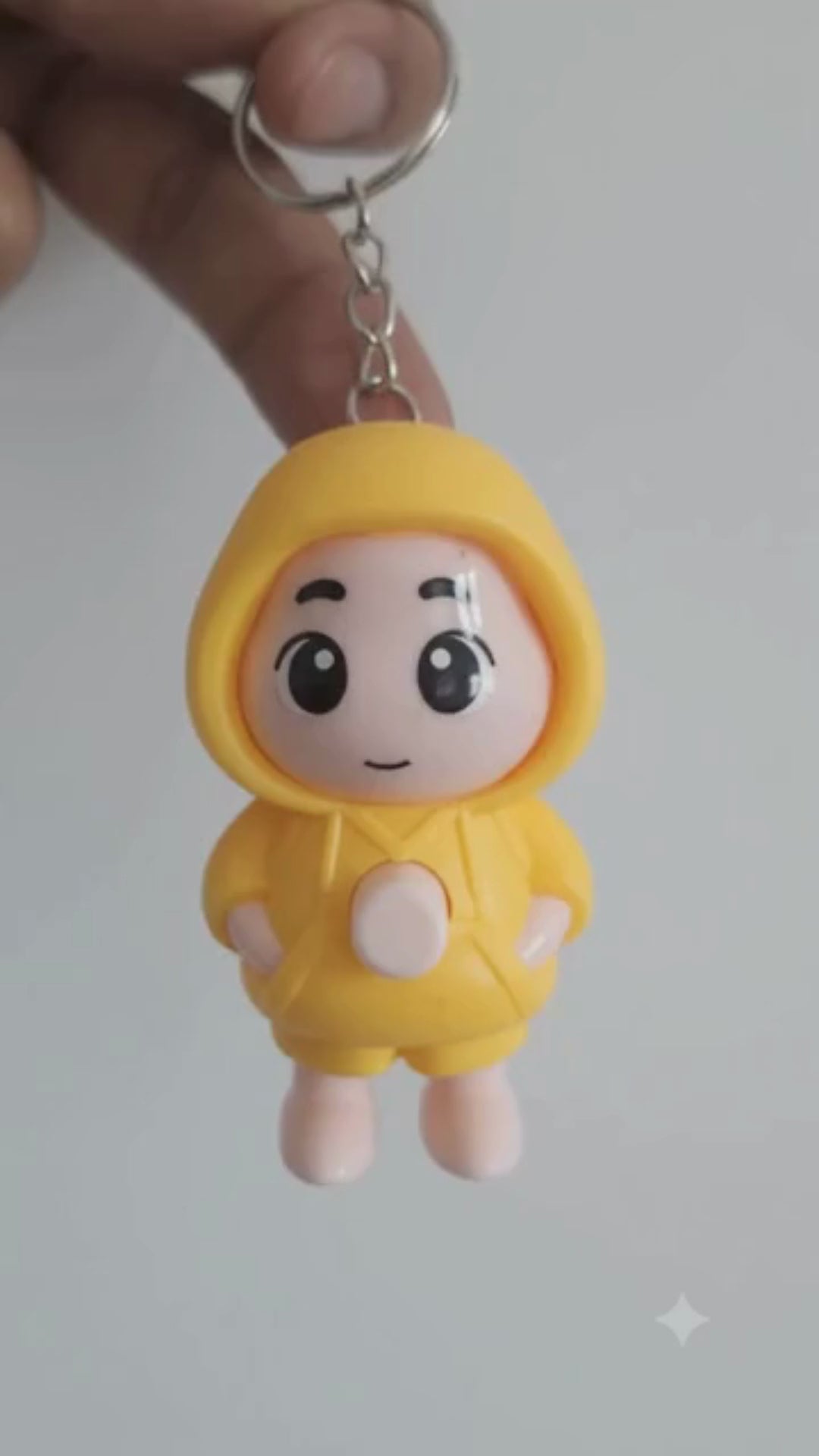Face Changing Toy Keychain Pink  – Cute Cartoon Mystery Face Changing Figurine, Trendy Portable Backpack Accessory, Fun Gift for Kids, Teens & Anime Fans-2