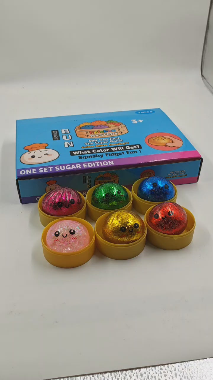 Pearls Squishy Dumpling 5cm  (Assorted Colours)-2